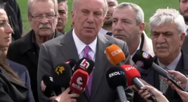 İmamoğlu'nu cezaevinde ziyaret eden İnce: Benim mitinge gitmemi istedi