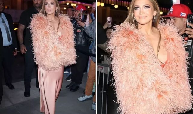 Jennifer Lopez, sütyensiz katıldığı konserde frikik verdi