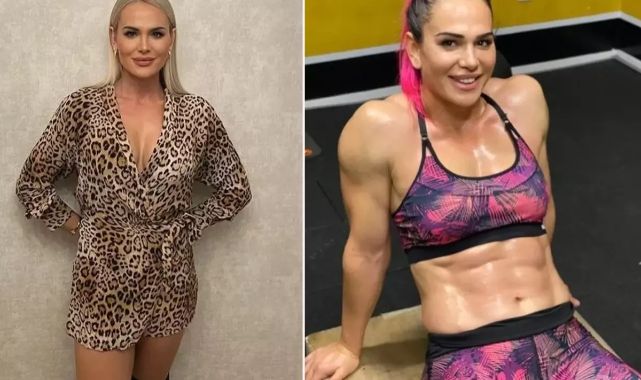 Teknede güneş banyosu! Nagihan Karadere yaza bomba gibi girdi