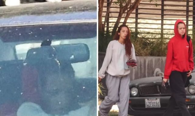 Angelina Jolie kızı Shiloh, arabada kız arkadaşı ile öpüşürken görüntülendi