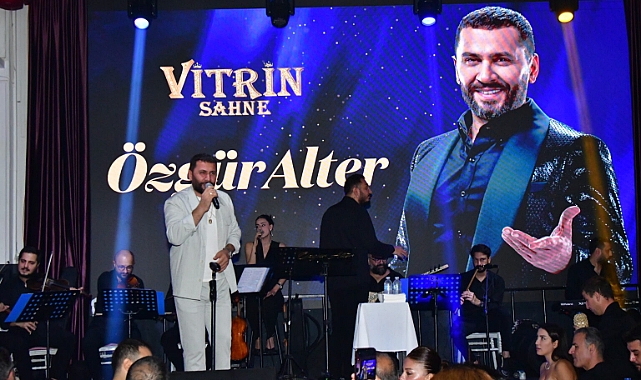 Bahçeşehir Gölet Vitrin Sahne’de Özgür Alter Rüzgarı!