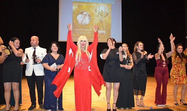 ‘International DJ Producer’ ödülüne layık görülen DJ Eva Başak’tan anlamlı ödül konuşması